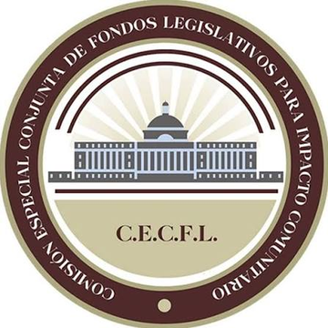 CECFL seal — Comisión Especial Conjunta de Fondos Legislativos para Impacto Comunitario