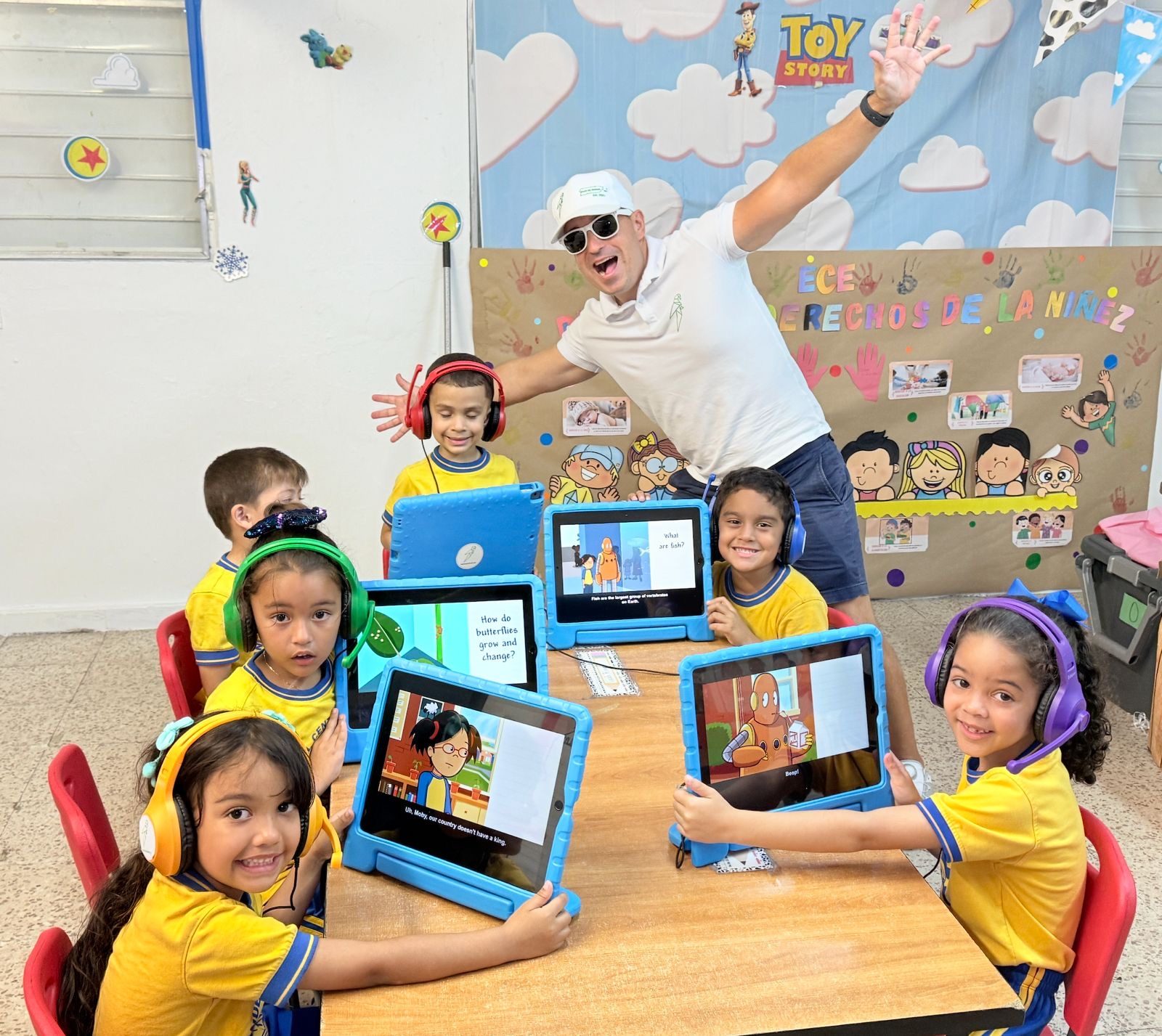 MacBook donation at East Point Academy