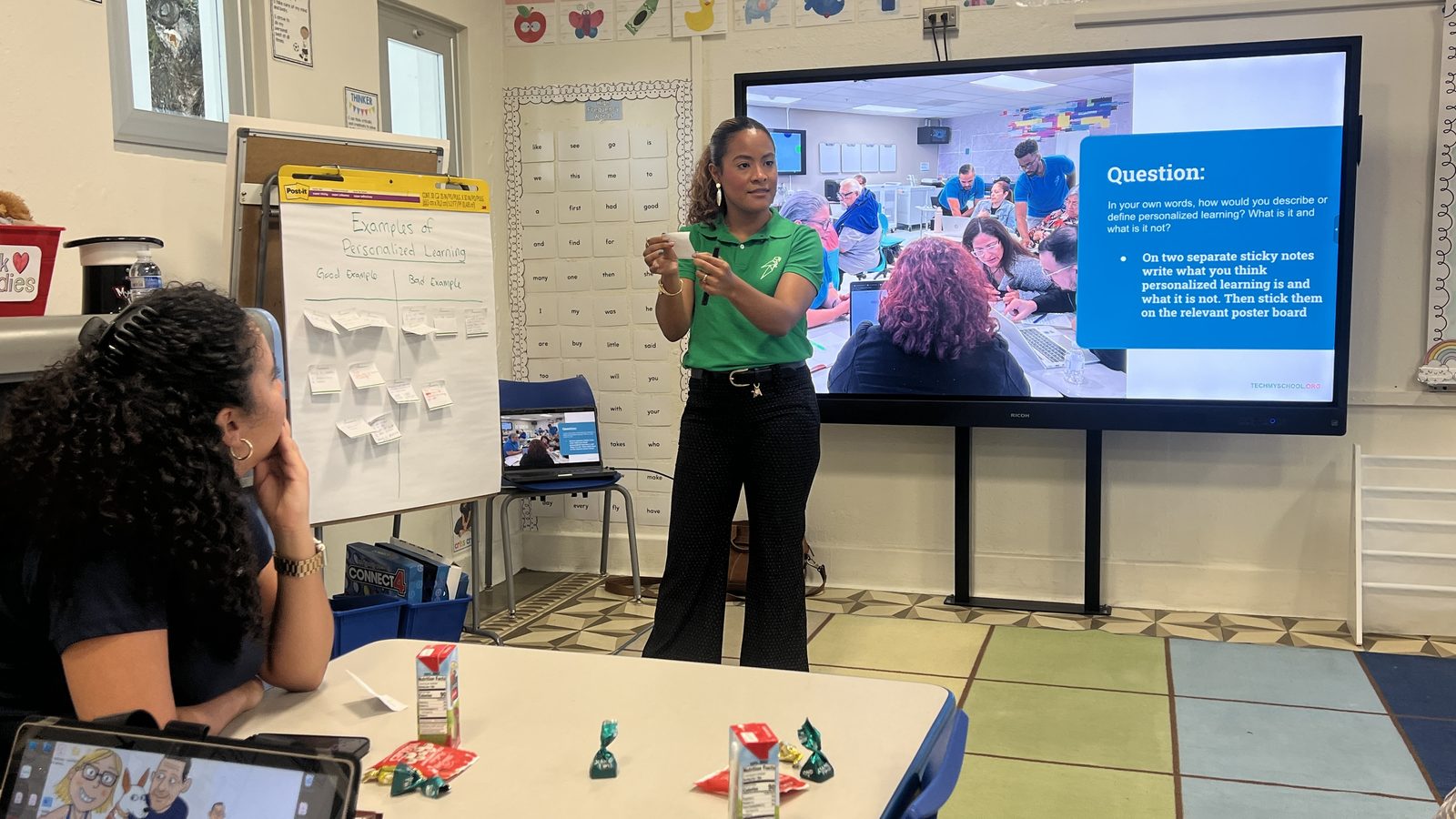 Coaching teachers hands-on